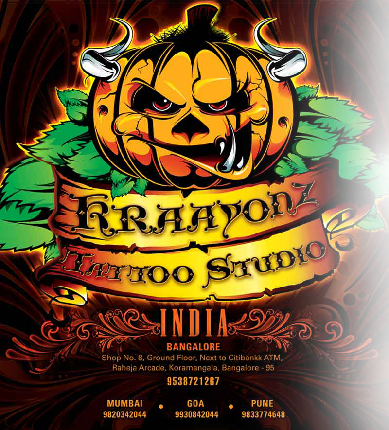 Color Logo - Kraayonz Tattoo Studios